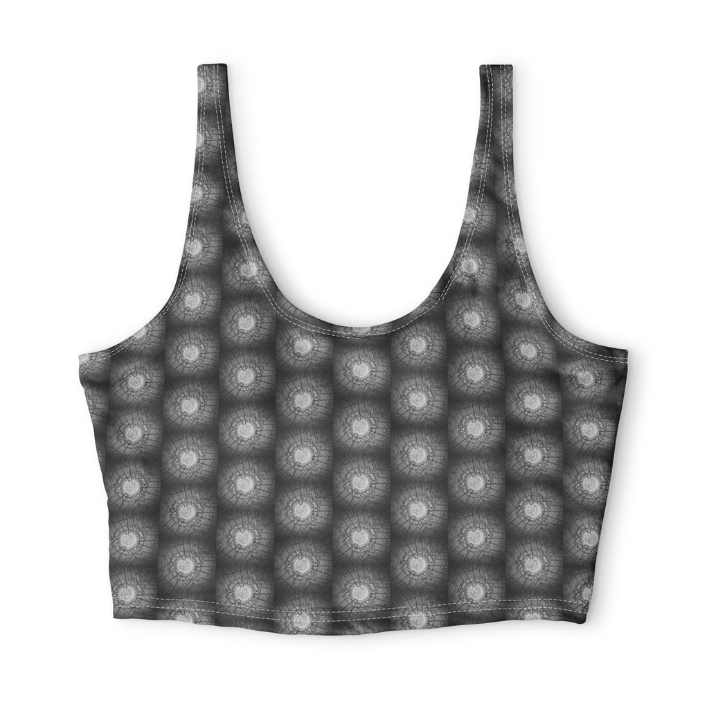 Mandala Grey — Matching Sports Bra (Small Print)
