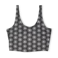 Mandala Grey — Matching Sports Bra (Small Print)