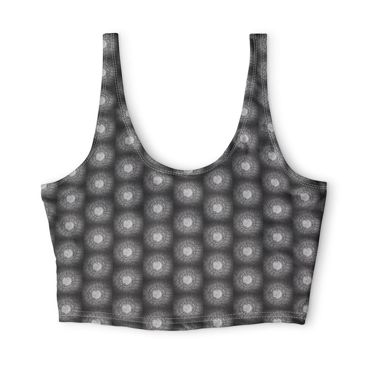 Mandala Grey — Matching Sports Bra (Small Print)