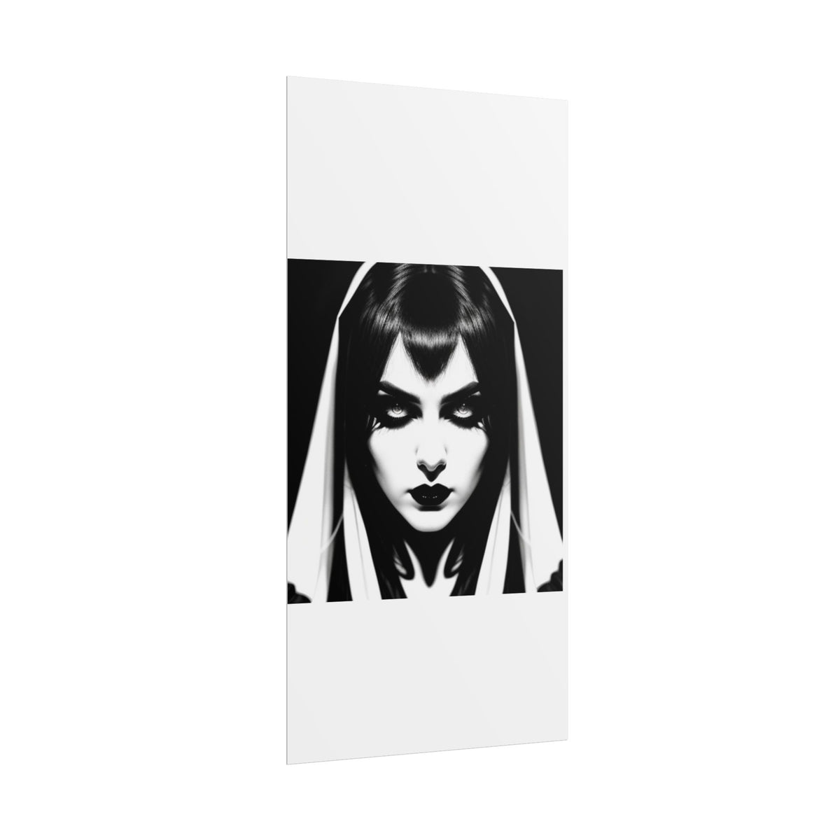 Gothic Vampire Woman Rolled Poster