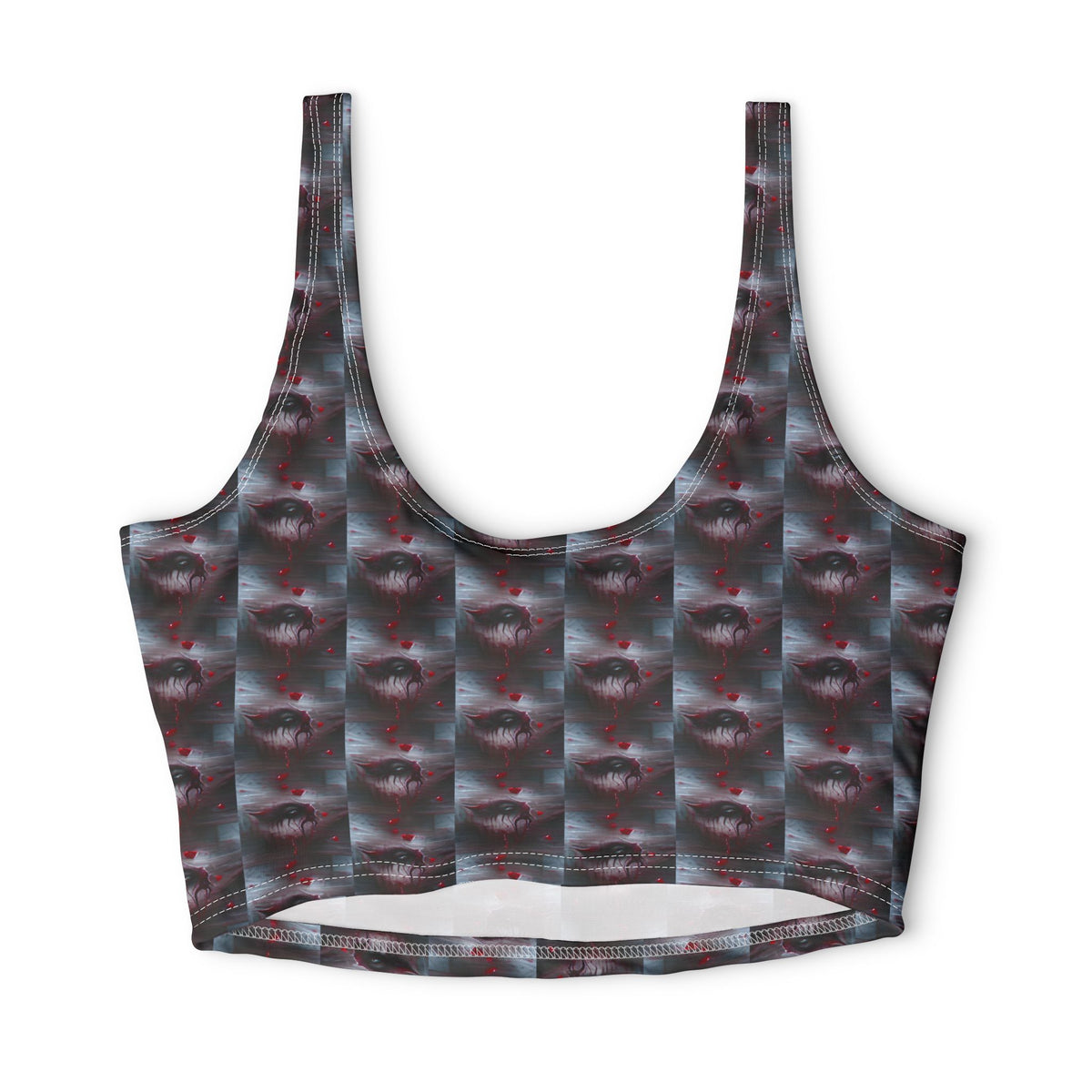 Gothic Heart — Matching Sports Bra (Small Print)