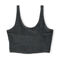 Midnight Fractal — Matching Sports Bra (Big Print)