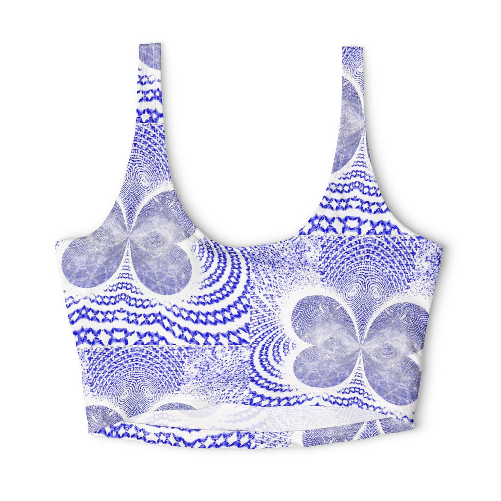 Women's Capri (AOP) — Matching Sports Bra (Big Print)