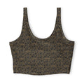 Gold Circuit Board — Matching Sports Bra (Small Print)