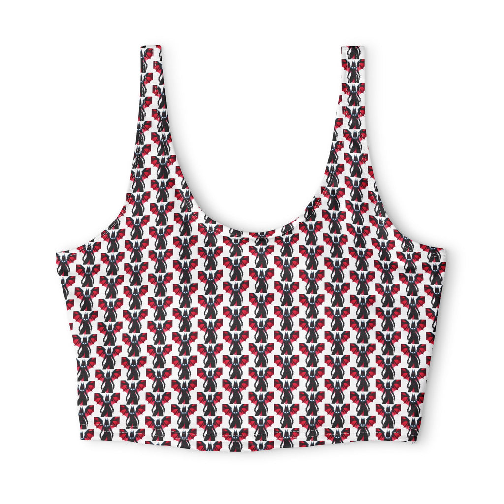 Gothic Bat Print — Matching Sports Bra (Small Print)