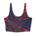 Rainbow Swirl — Matching Sports Bra (Big Print)