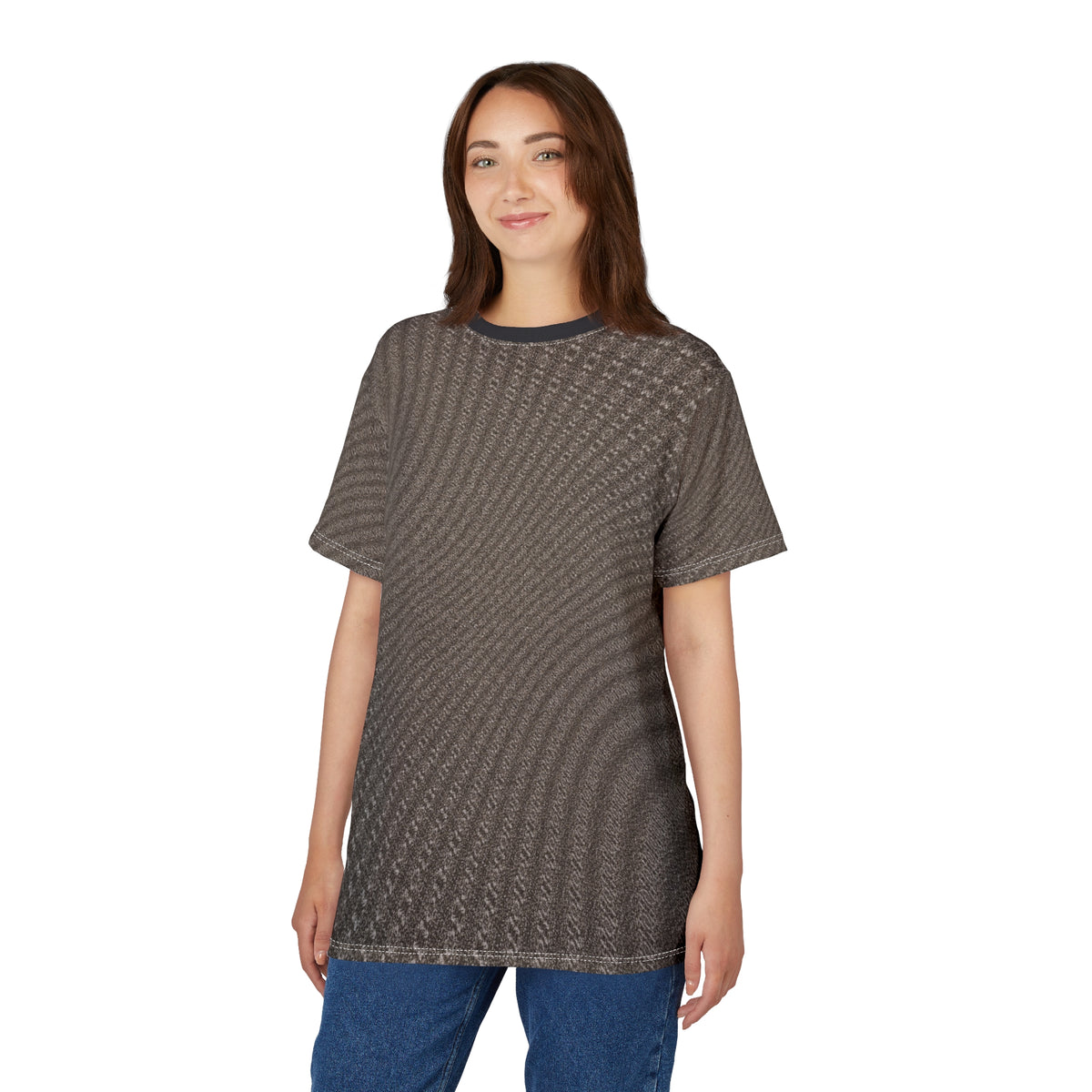 Abstract Wave Pattern T-Shirt