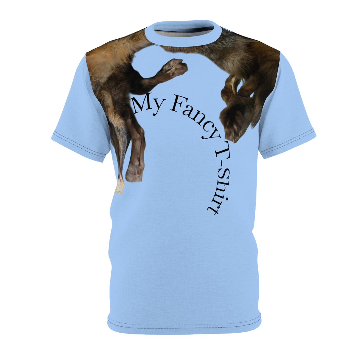 My Fancy T-Shirt — “Genuine Mink Fur” Stole (Printed!) Funny Graphic Tee