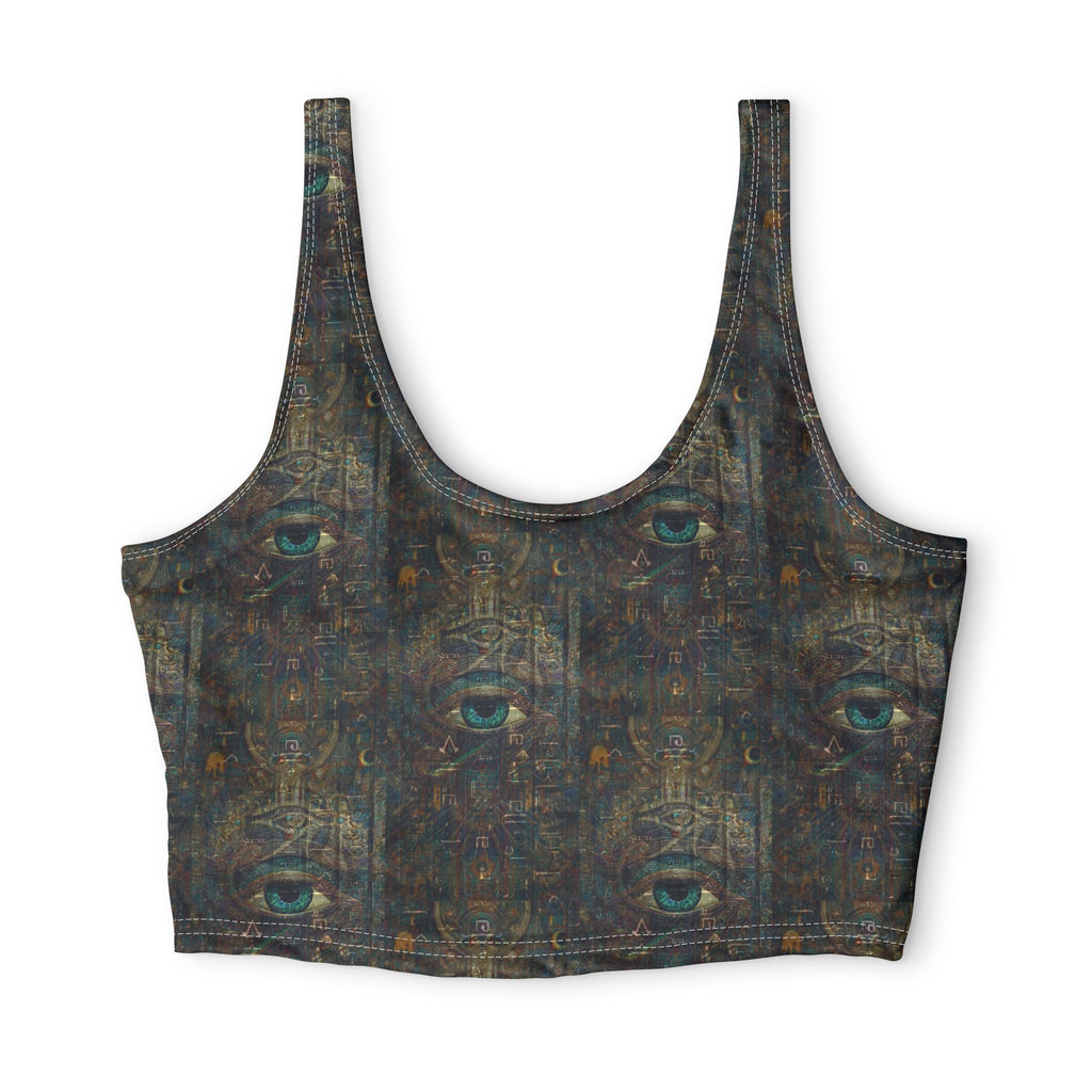 Egyptian Eye — Matching Sports Bra (Small Print)