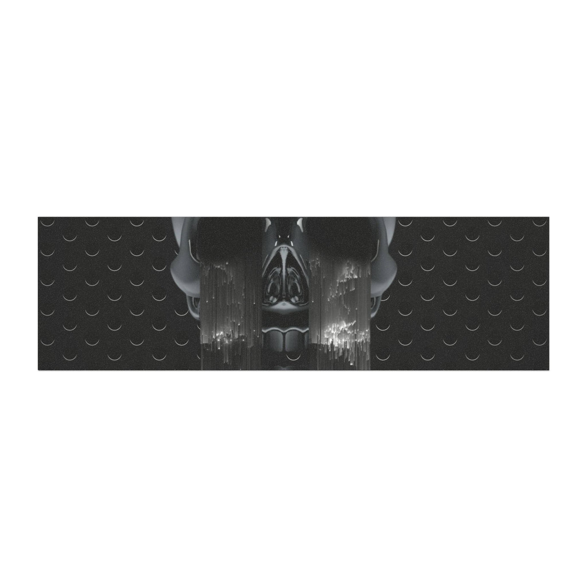 Gothic Skull Car Magnet
