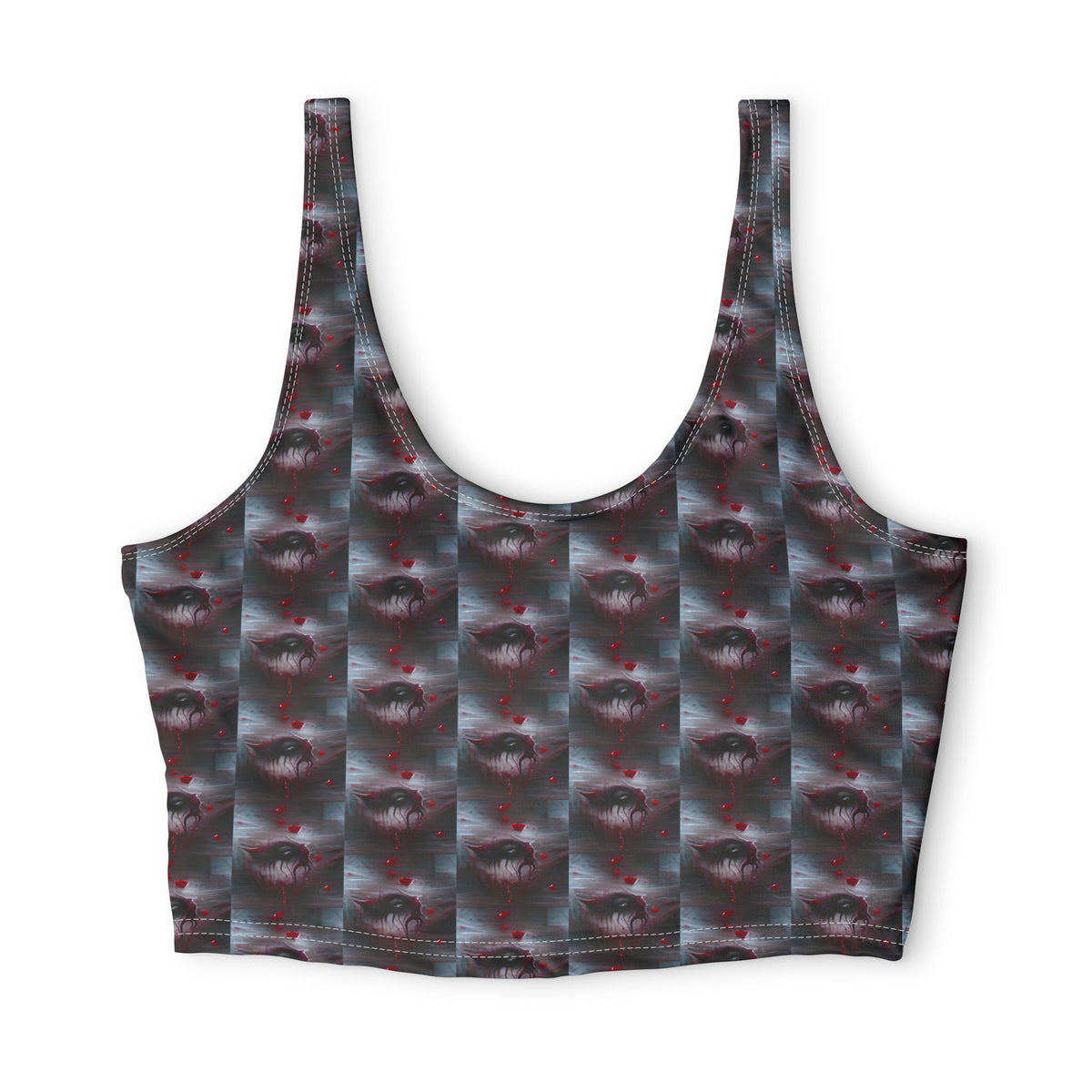 Gothic Heart — Matching Sports Bra (Small Print)