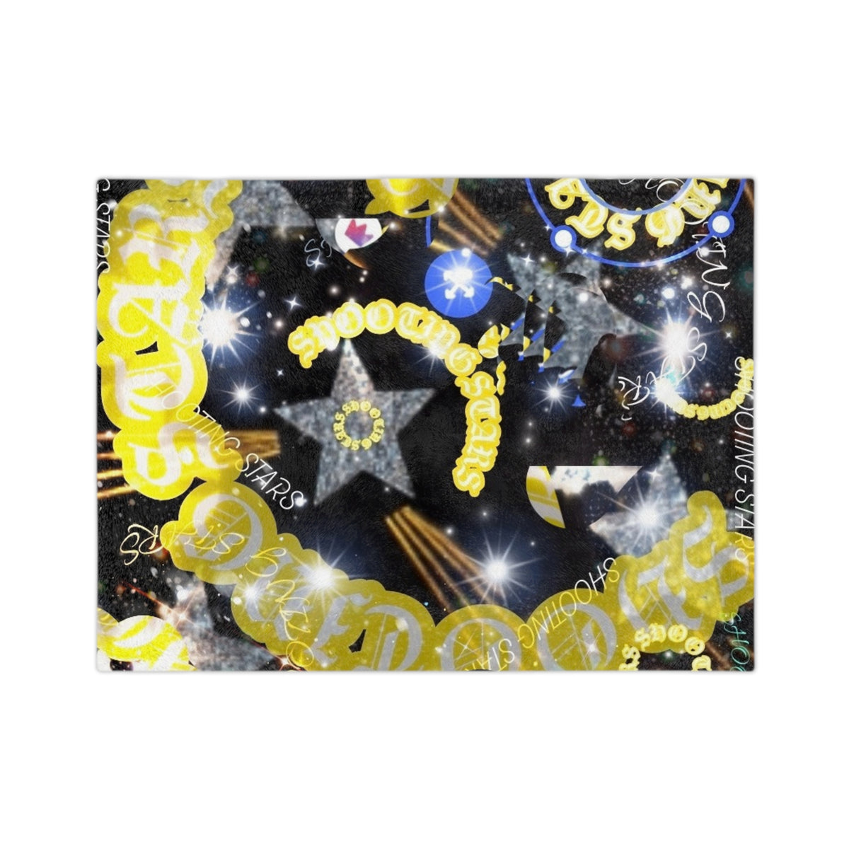 Galaxy Star Spiral Velveteen Microfiber Blanket
