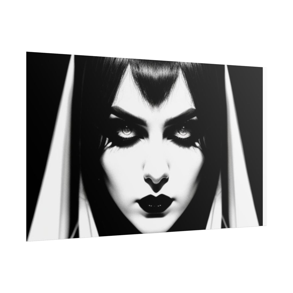 Gothic Vampire Woman Rolled Poster