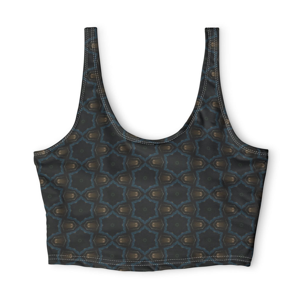 Kaleidoscope Geo — Matching Sports Bra (Small Print)