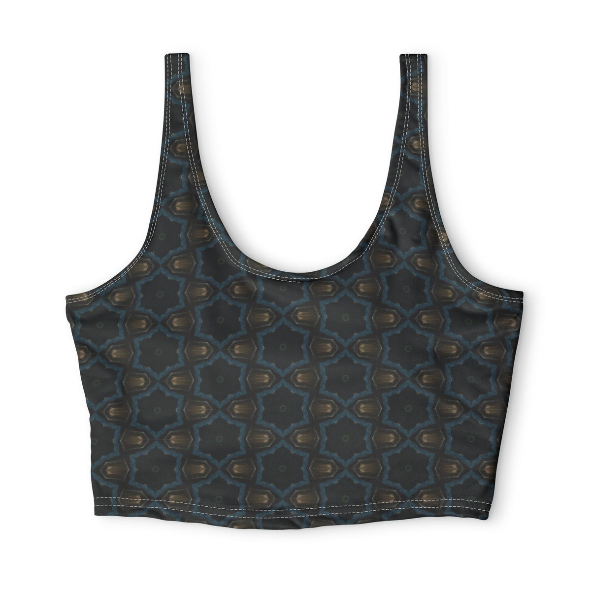 Kaleidoscope Geo — Matching Sports Bra (Small Print)