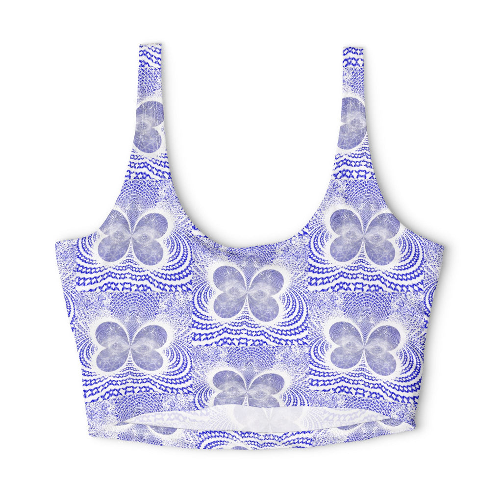 Women's Capri (AOP) — Matching Sports Bra (Small Print)