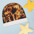 Fiery Abstract Baby Beanie
