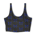Blue Monarch Butterfly — Matching Sports Bra (Small Print)