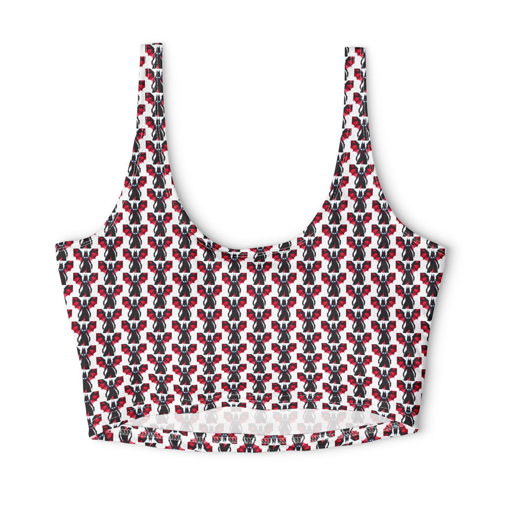 Gothic Bat Print — Matching Sports Bra (Small Print)