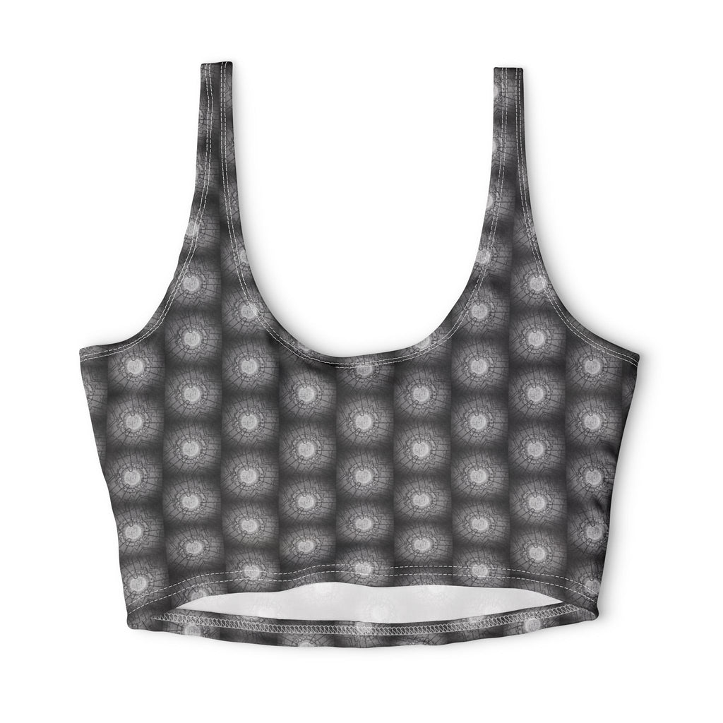Mandala Grey — Matching Sports Bra (Small Print)