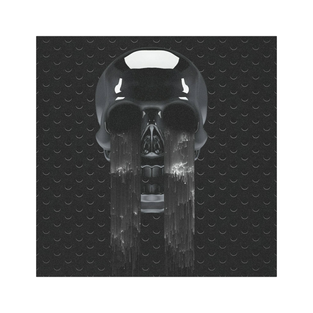 Gothic Skull Car Magnet