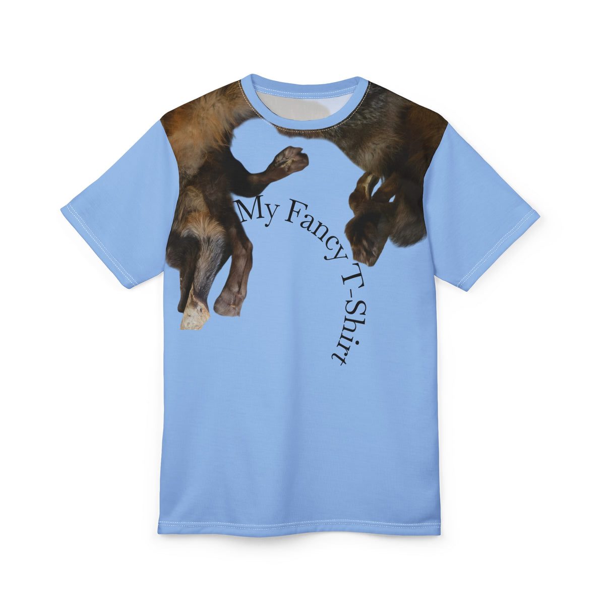 My Fancy T-Shirt — “Genuine Mink Fur” Stole (Printed!) Funny Graphic Tee