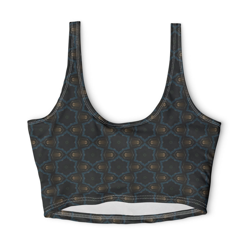 Kaleidoscope Geo — Matching Sports Bra (Small Print)