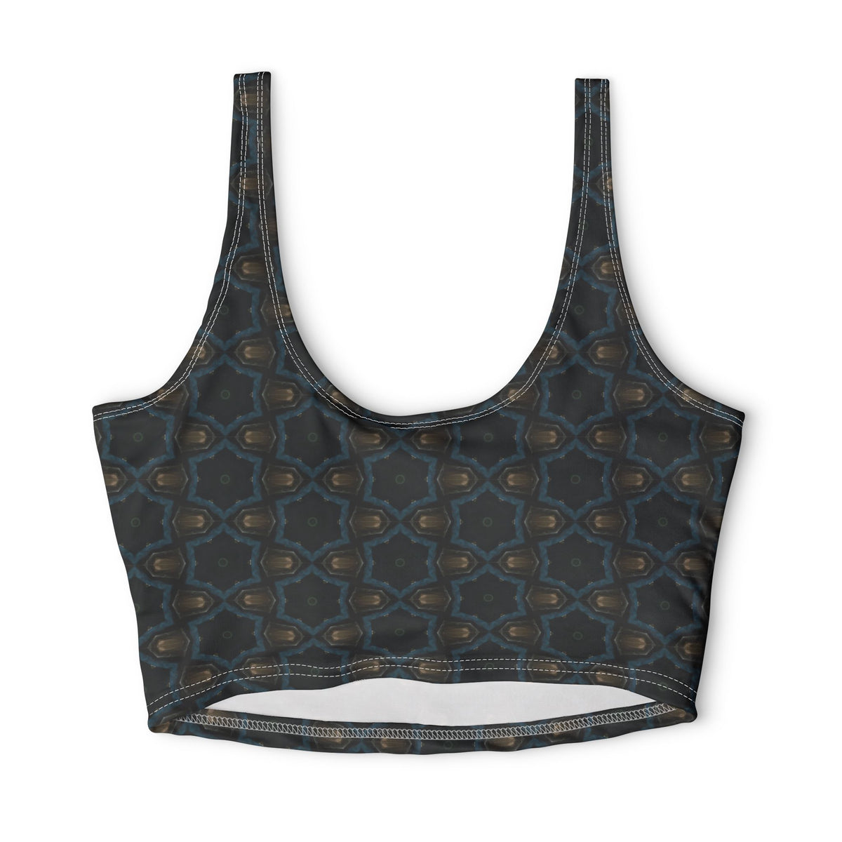 Kaleidoscope Geo — Matching Sports Bra (Small Print)
