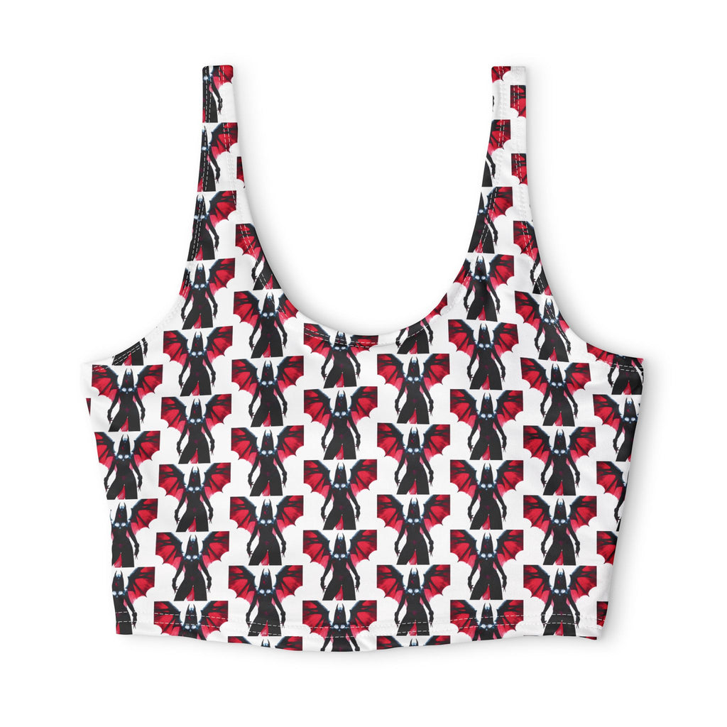 Gothic Bat Print — Matching Sports Bra (Big Print)