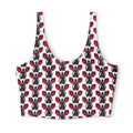 Gothic Bat Print — Matching Sports Bra (Big Print)