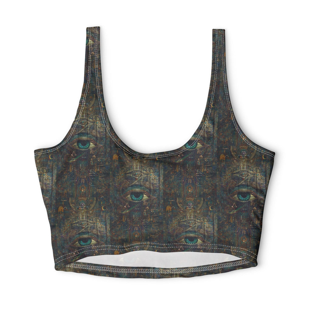 Egyptian Eye — Matching Sports Bra (Small Print)