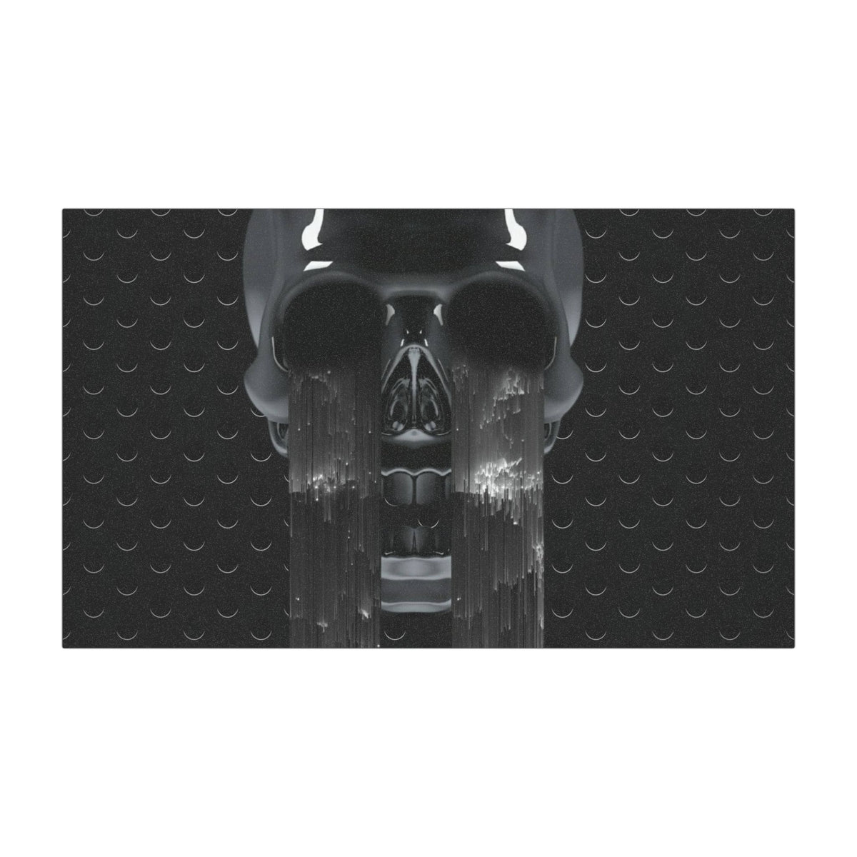 Gothic Skull Car Magnet