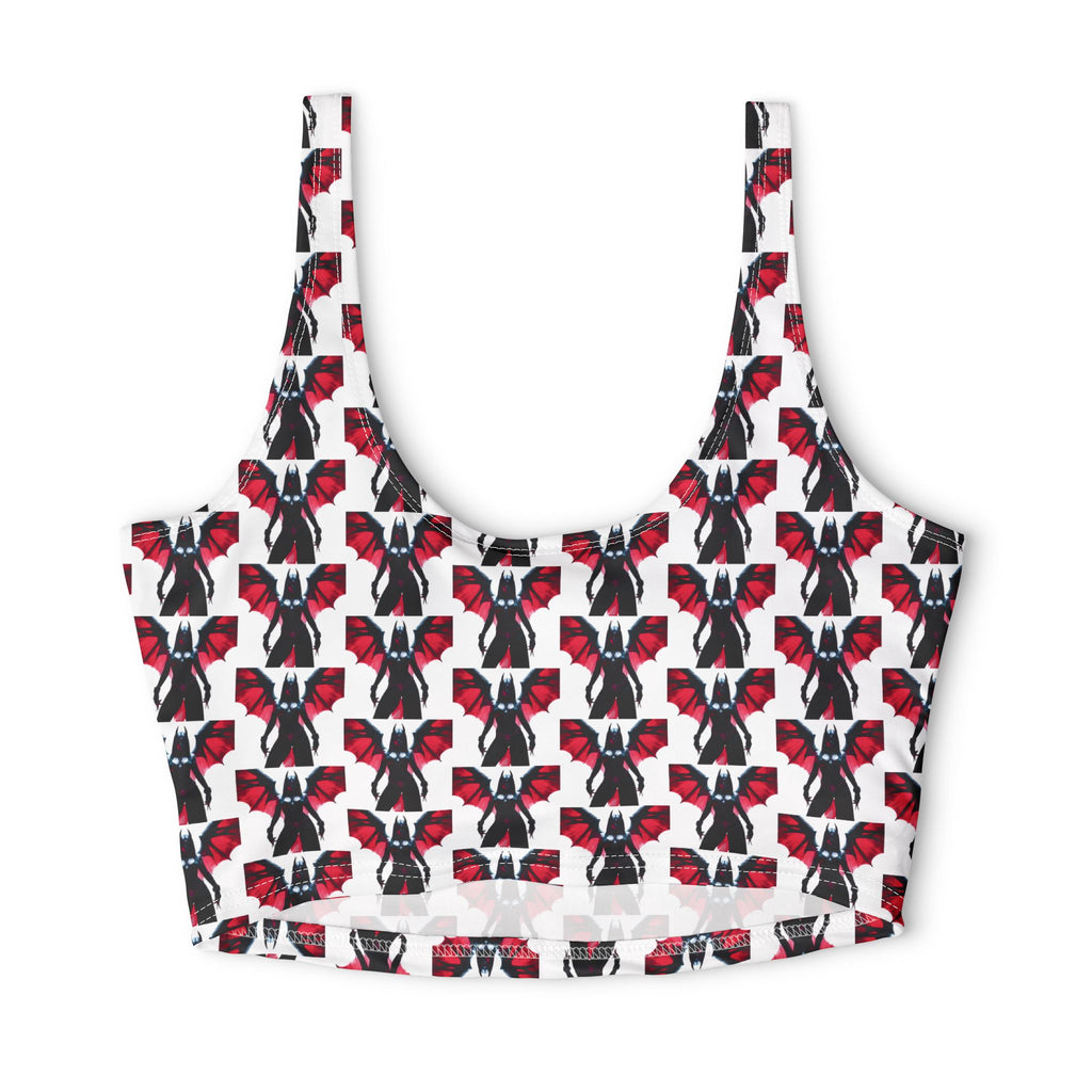 Gothic Bat Print — Matching Sports Bra (Big Print)