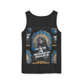 Spiritual Vintage Portrait Tank Top — "Love Thy Self" Inspirational Graphic