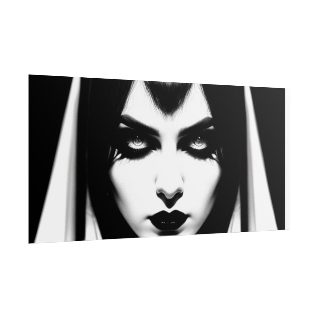 Gothic Vampire Woman Rolled Poster
